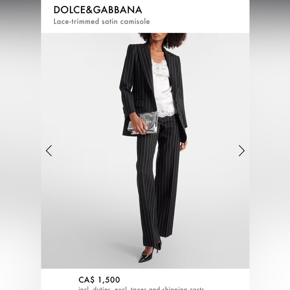 DOLCE & GABBANA lace silk top, size small, AUTHENTIC ‼️ - Picture 2 of 8